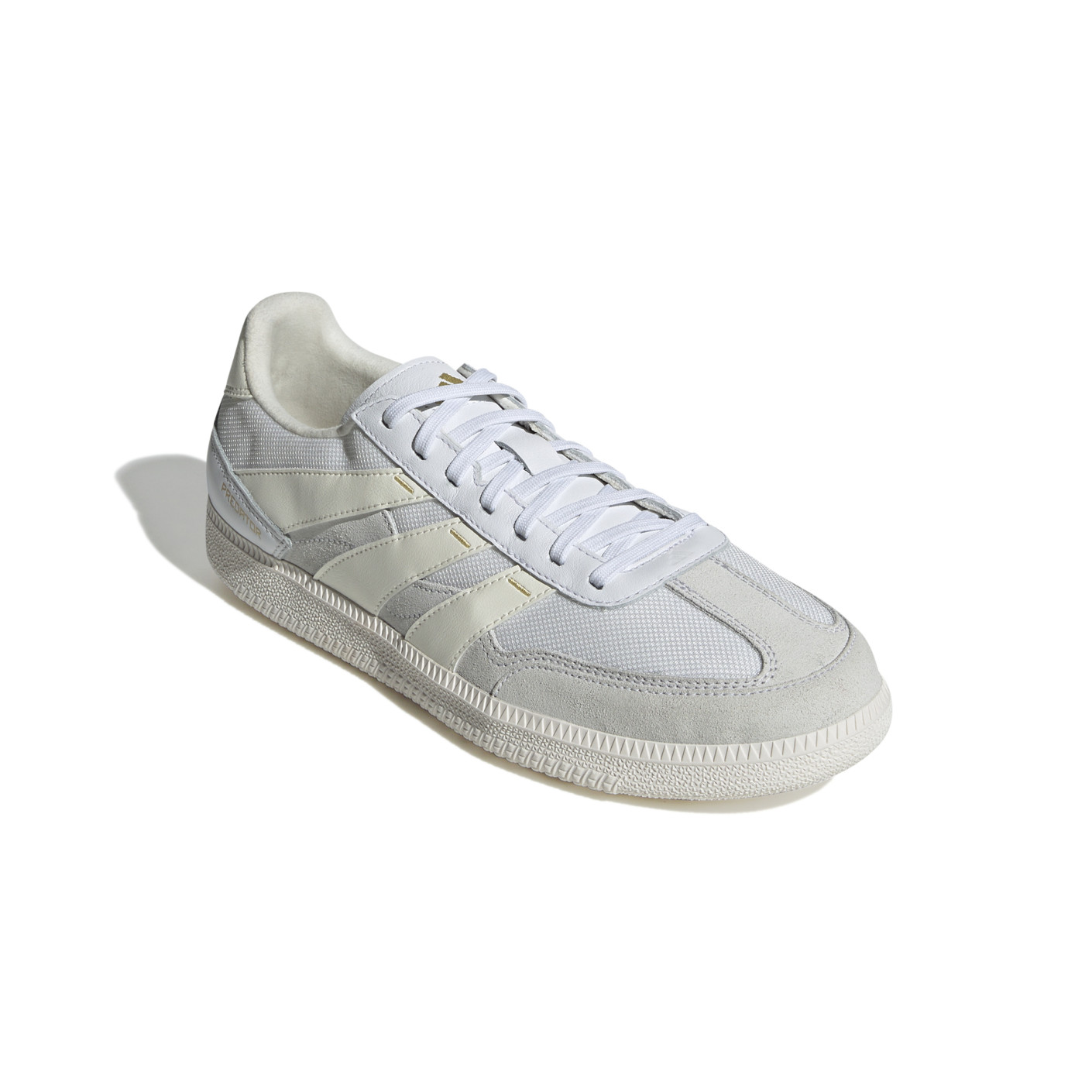 Adidas Predator Freestyle Zaalvoetbalschoenen (IN) Wit Lichtgrijs Goud