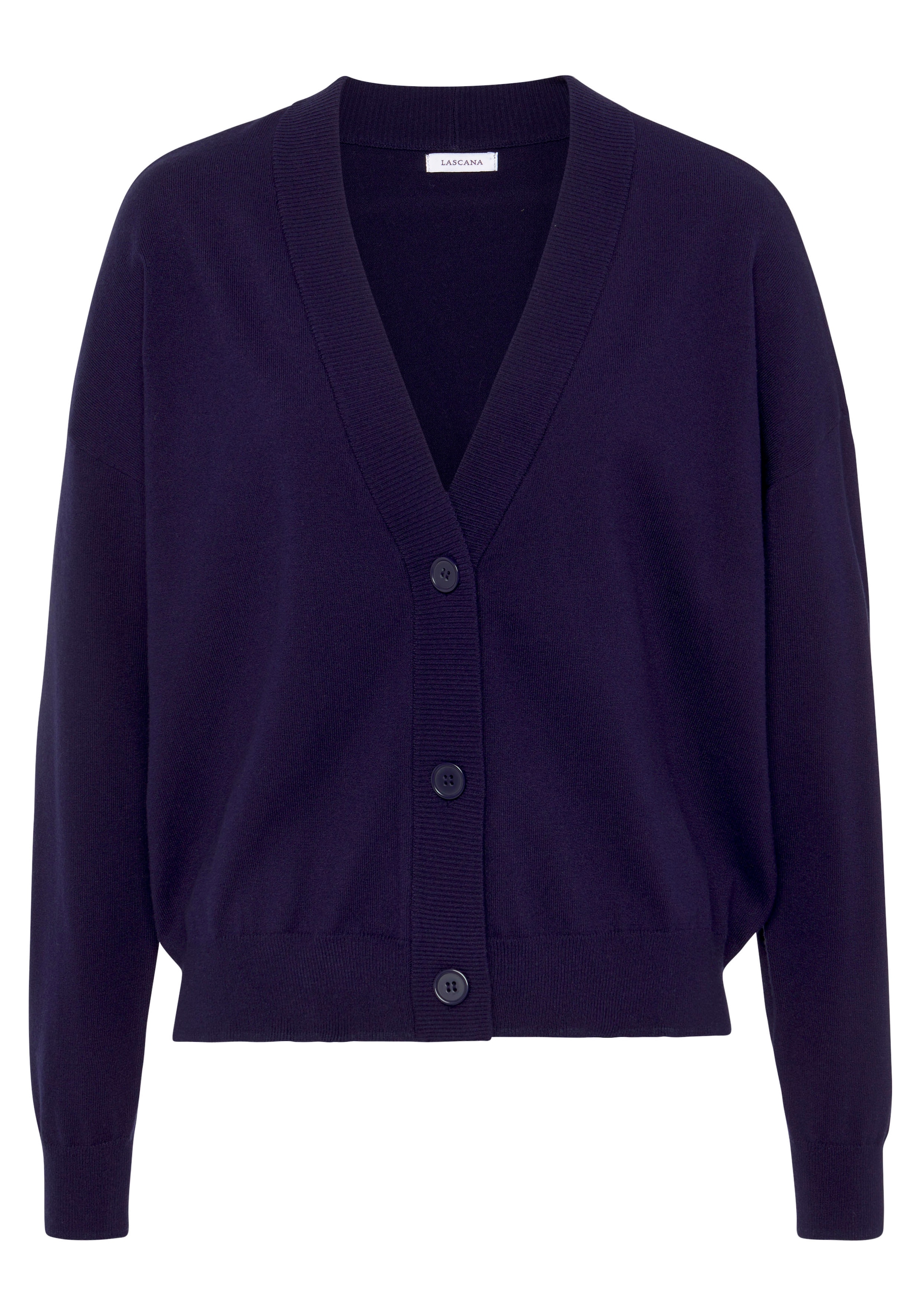 LASCANA Strickjacke , in kurzer Form, Loungewear
