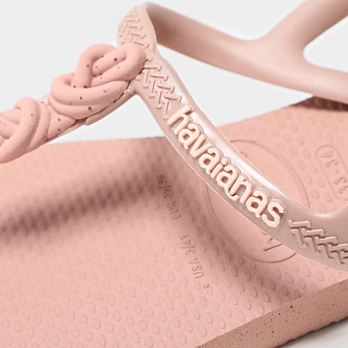Tongs Femme Twist Plus Rose