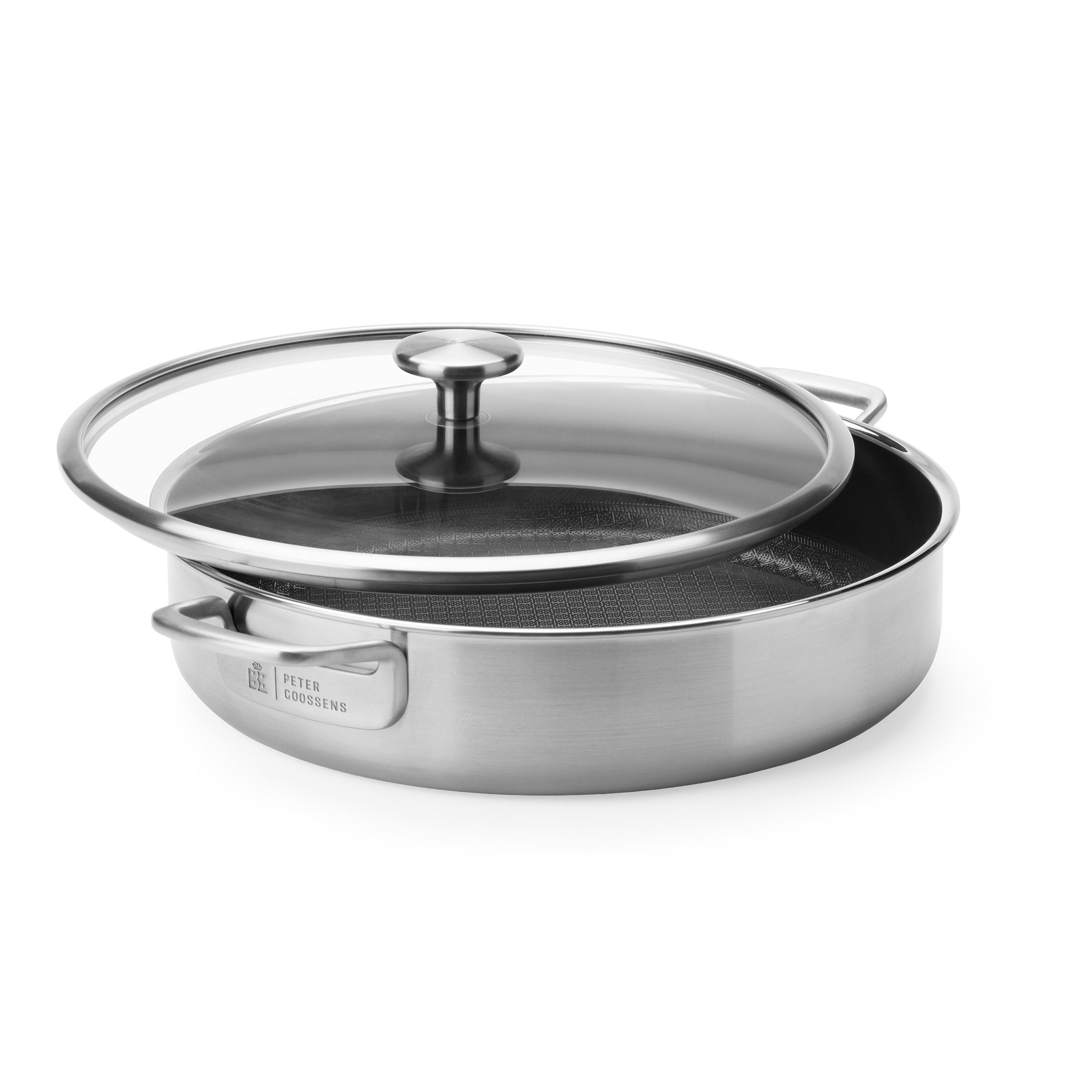 Durabond Hybride koekenpanset (24cm   28cm)   hapjespan met Gratis koo