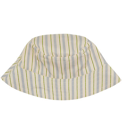 Flöss Sommerhut - Bobby - Blue/Green Stripe