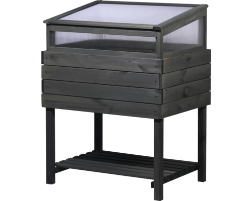 dobar Kubus kweekbak 76 x 56 x 28 cm antraciet
