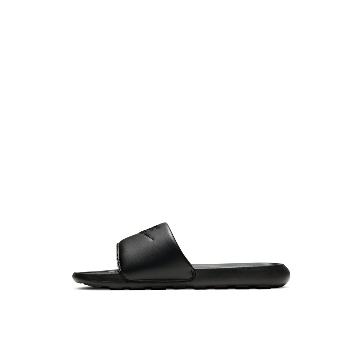 NIKE-Victori-m-Sandales athlétiques à glissière - Talon plat - Noir