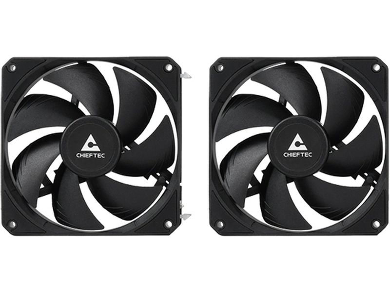 Chieftec Wasserkühlung Iceberg 240 DARK All-In-One CPU-Kühler mit Infinity-Mirror ARGB Kühlblock