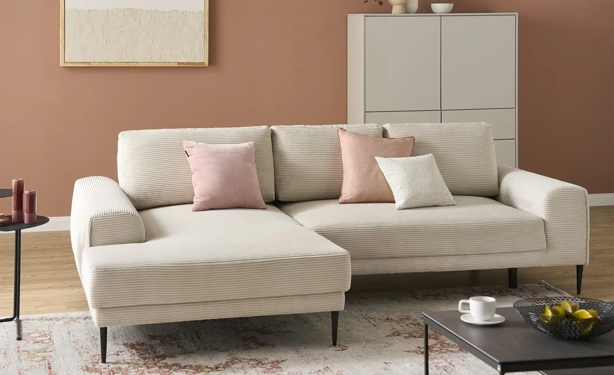 switch Ecksofa aus Cord Capitol