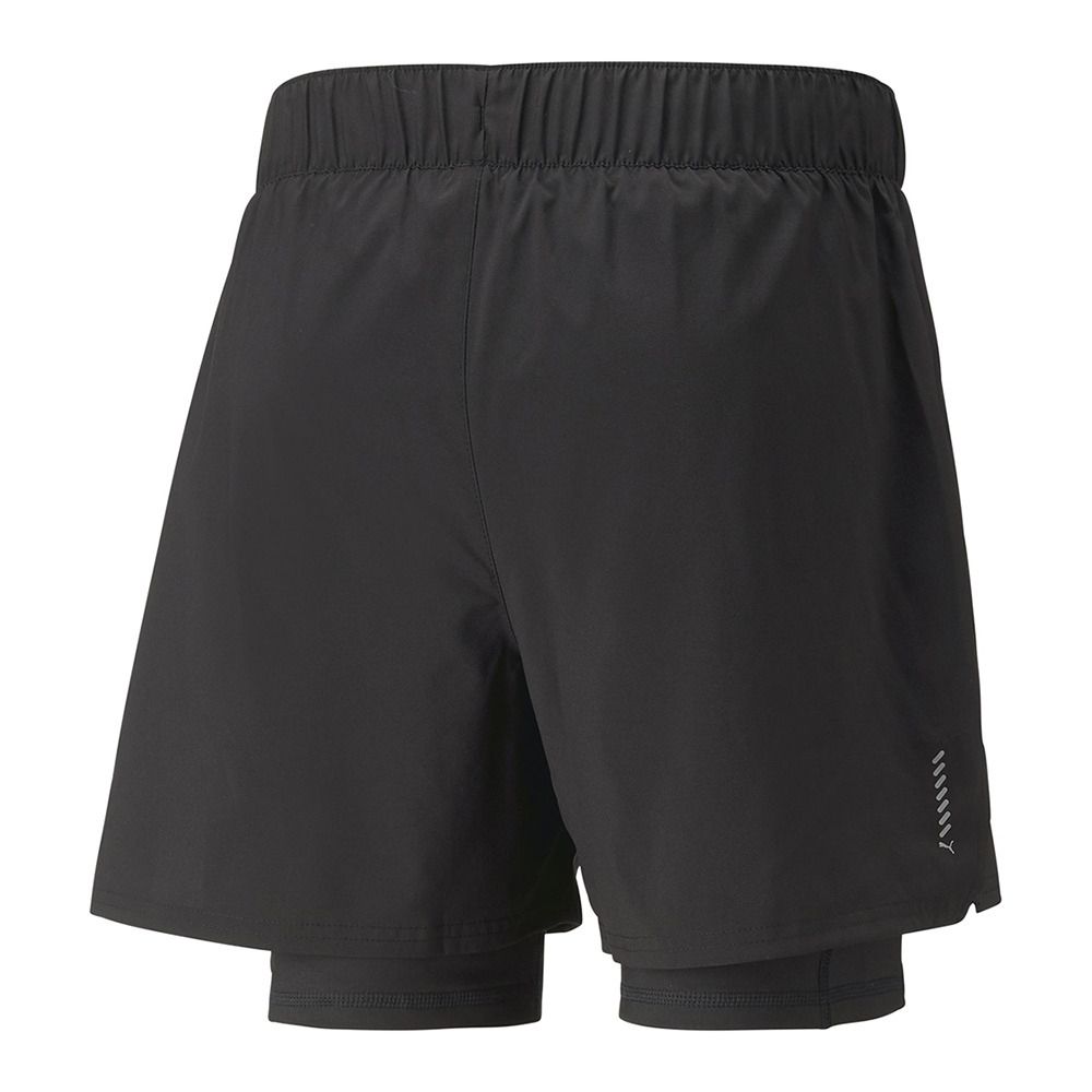 Puma FD RUN - Short 2 en 1 Homme puma black