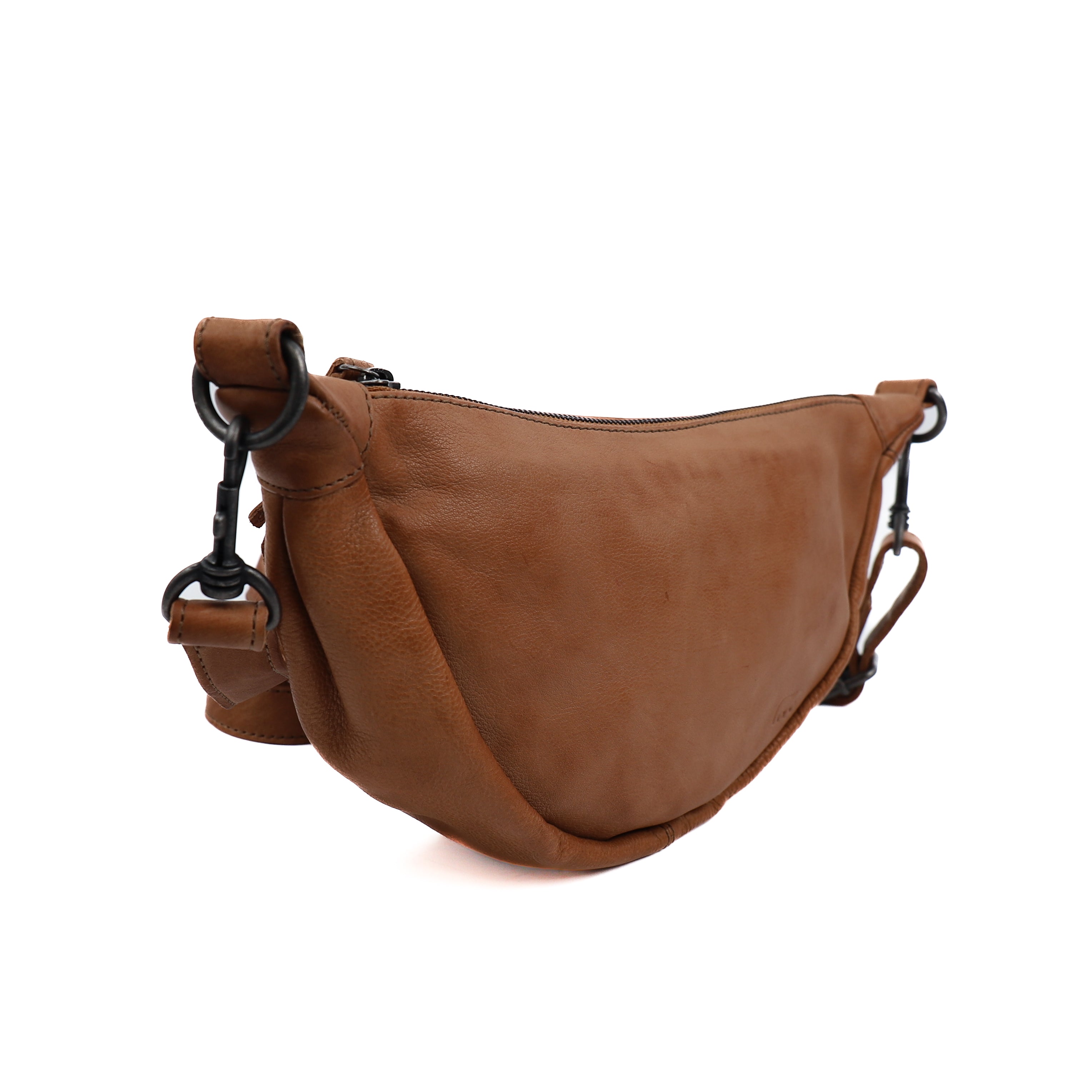 Crossbody tasje 'Toon' taupe Taupe