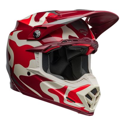 Casque cross Bell MOTO-9S FLEX FERRANDIS MECHANT 2023 - Rouge