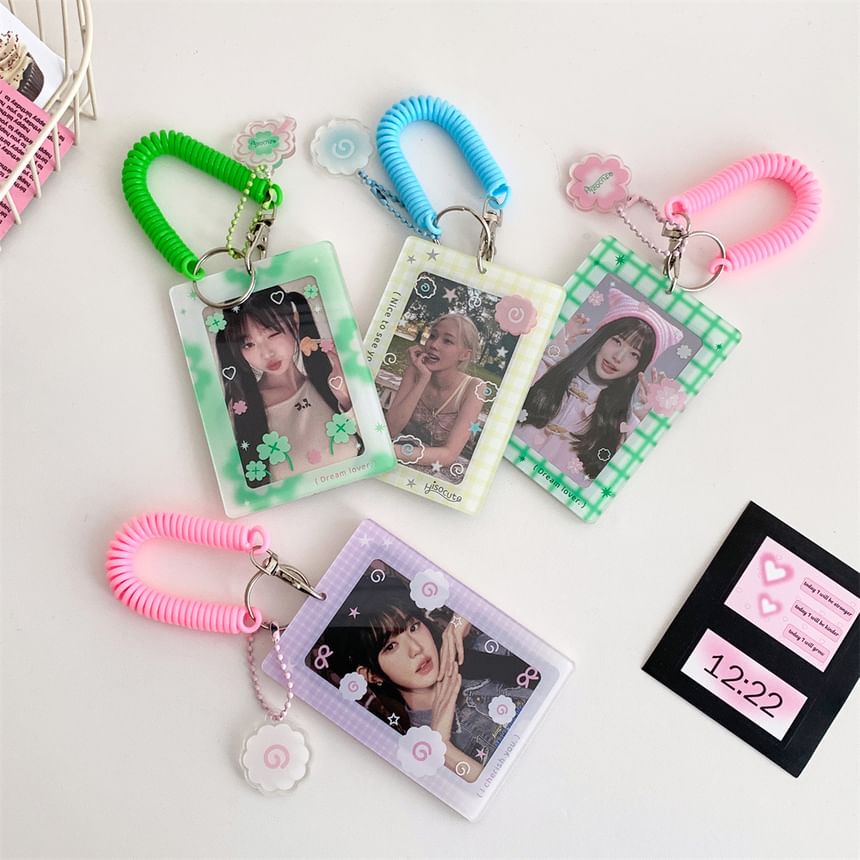 Coolkiss - Print Acryl Foto Houder Tashanger Sleutelhanger (Diverse Ontwerpen)