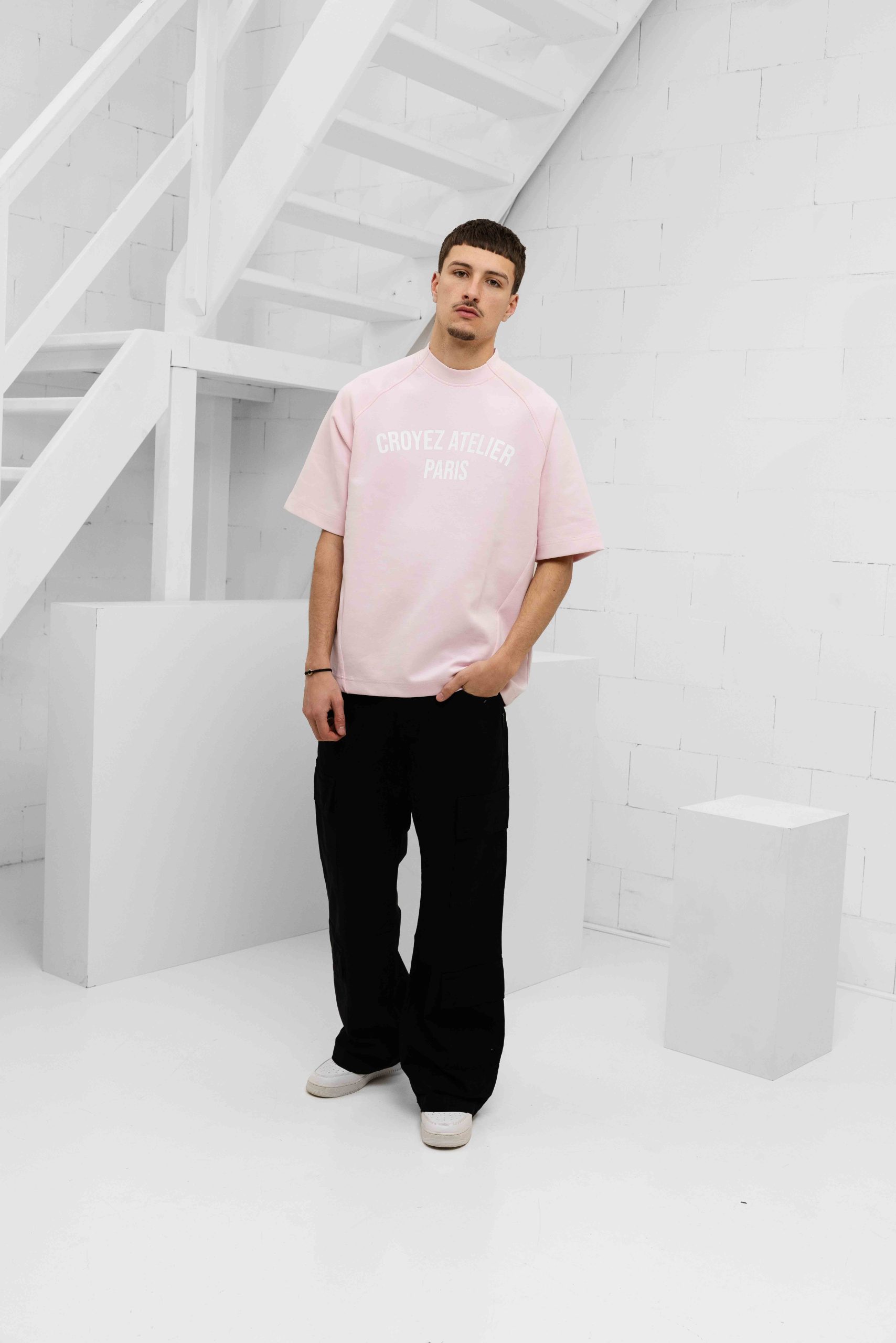 Equalité Kian Cargo Jeans Heren Zwart