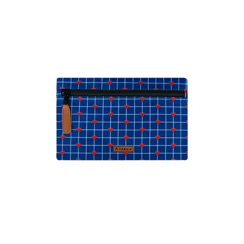 Pochette avant medium Las Palmitas bleu