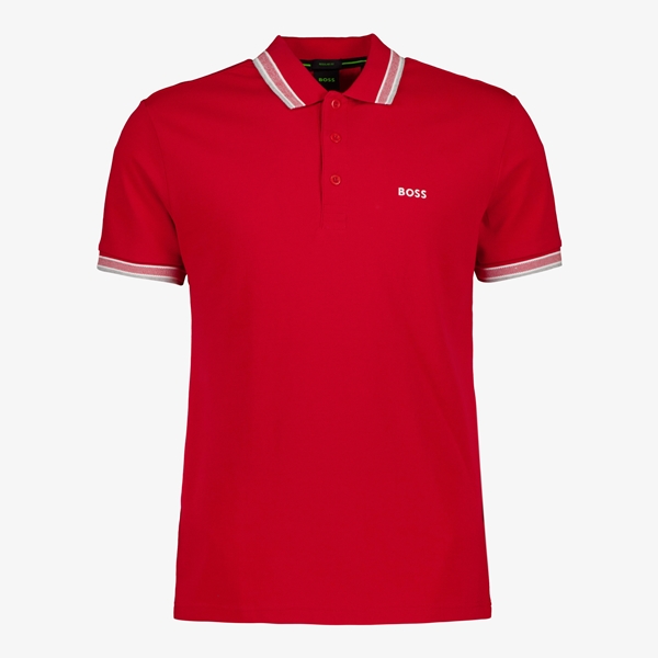 Hugo Boss heren polo rood