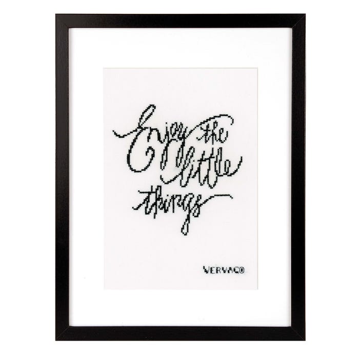 Vervaco-Tekstbord 'Enjoy the little things'