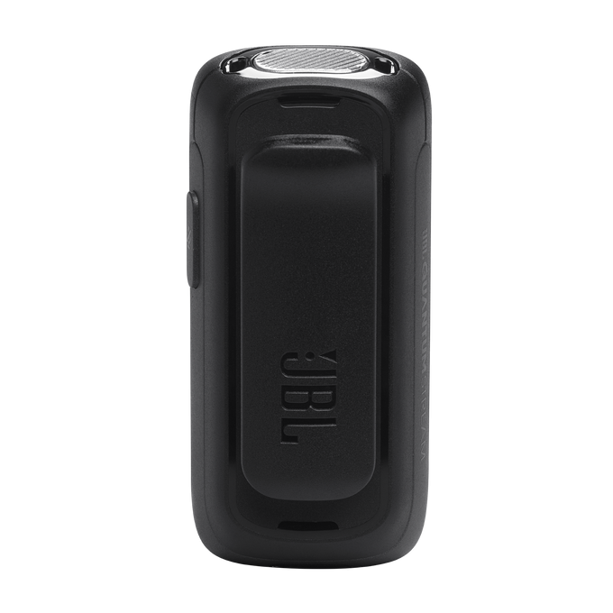 Quantum Stream Wireless Lightning Mikrofon mit Dongle für Streaming und Podcasting für iPhone (JBLSTRMWLLGHTBLK) - Schwarz