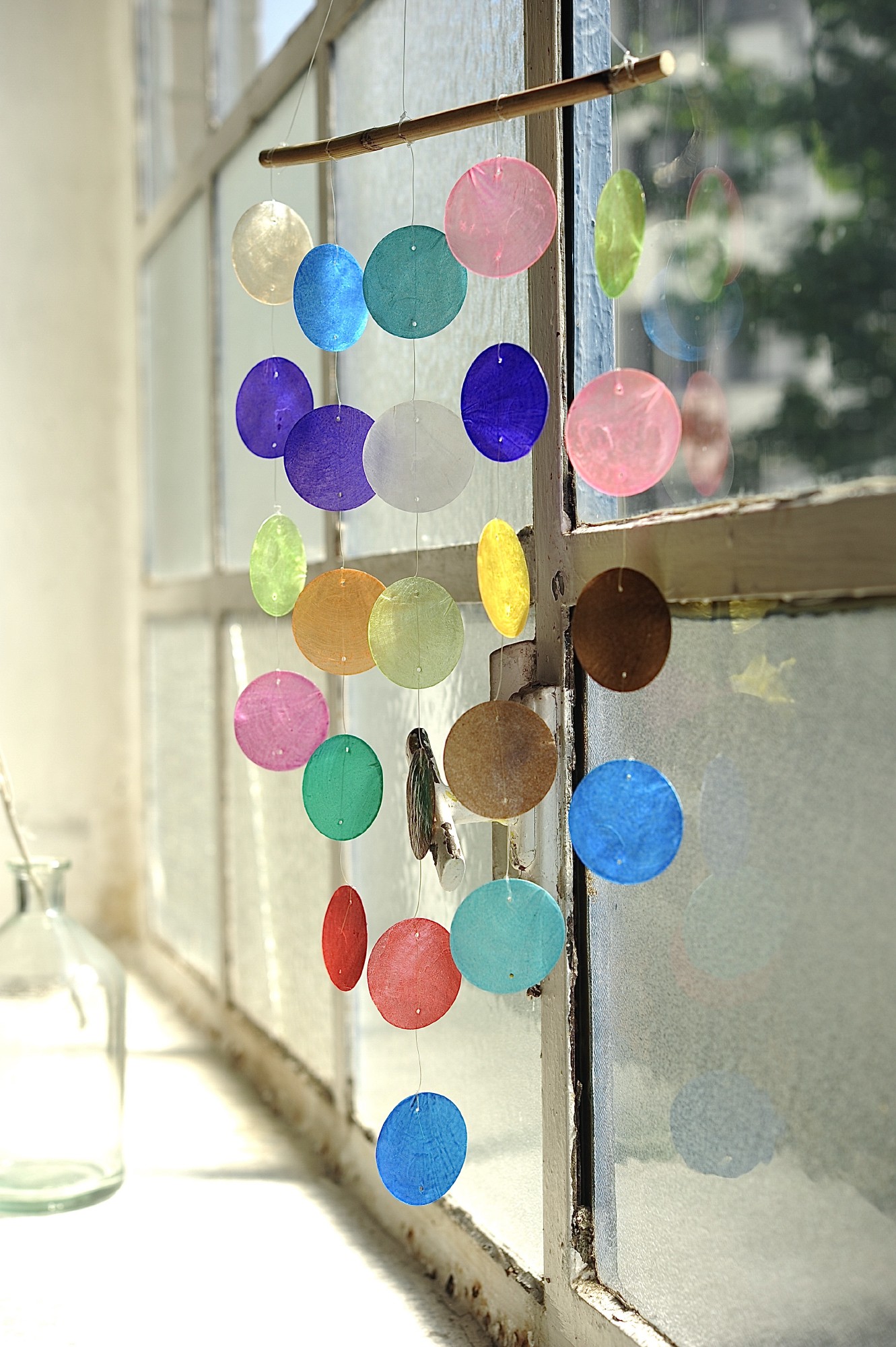 Windspiel aus Bali, multicolor, B 37 cm, H 46 cm günstig bestellen