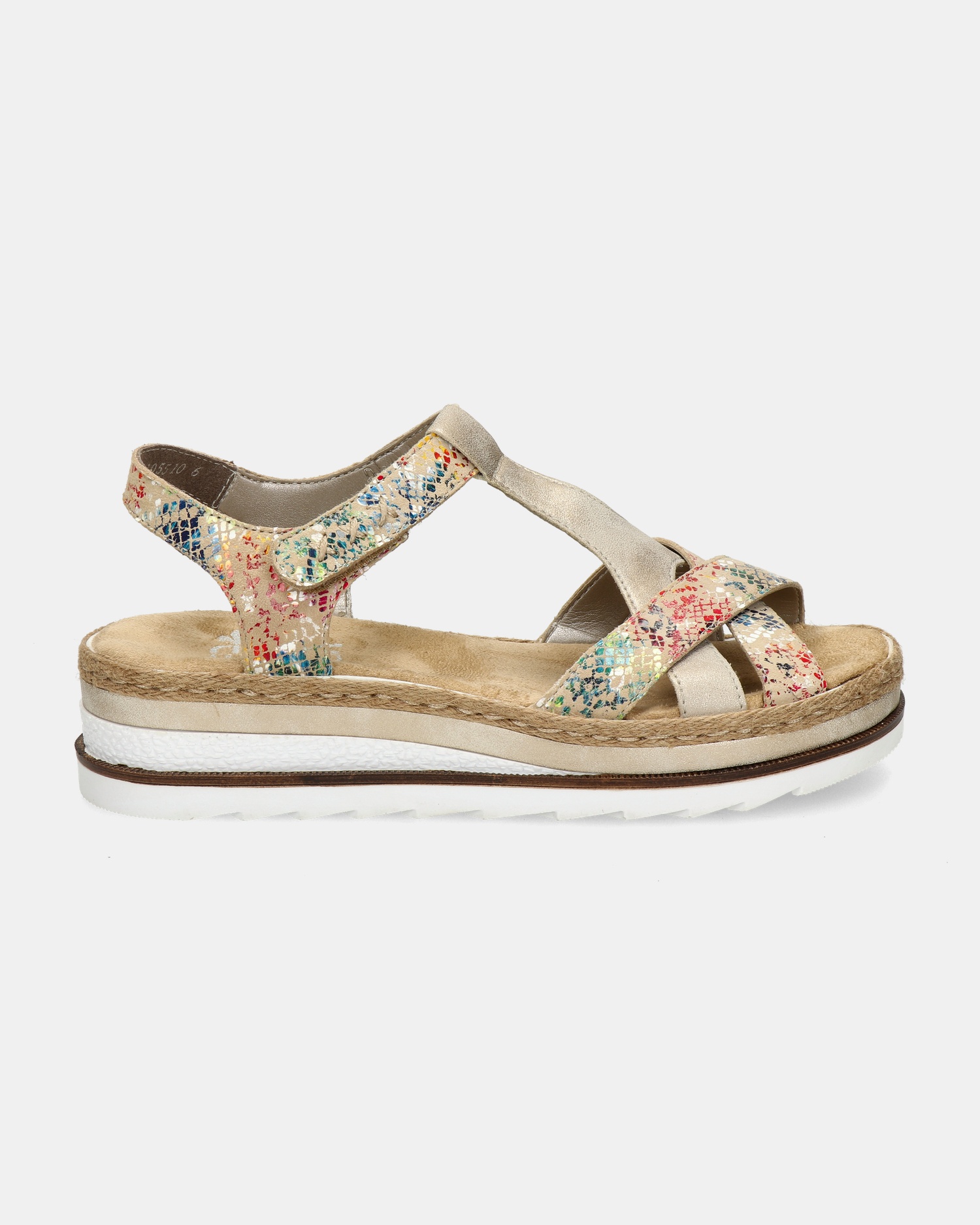 Rieker Sandalen  - beige