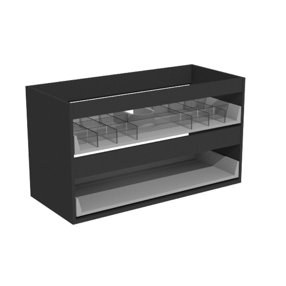 SERVANTSKAP CAMARGUE SKÄRGÅRD SVART 100 CM