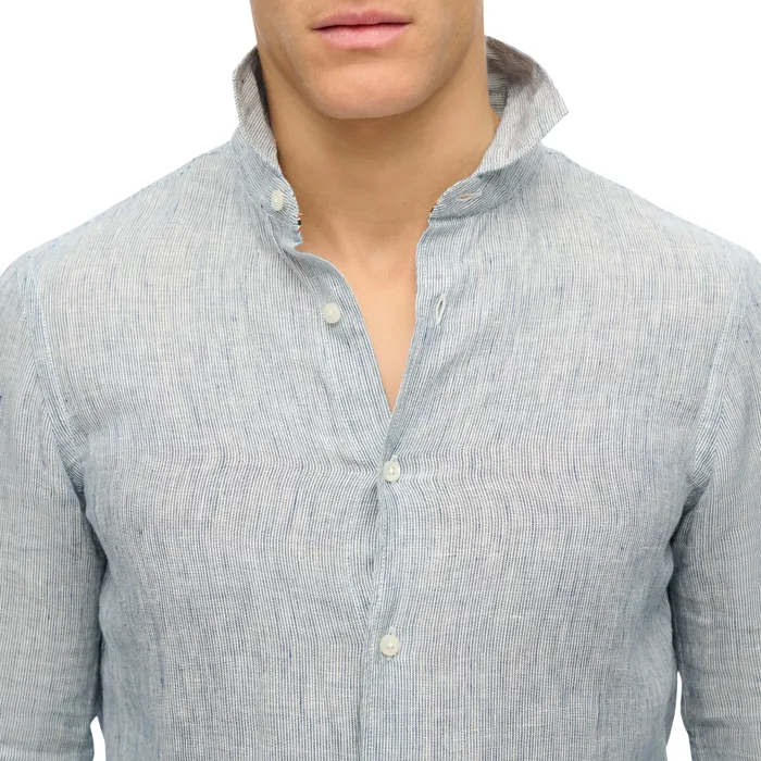 Superdry Vacation Linen LS Overhemd Heren