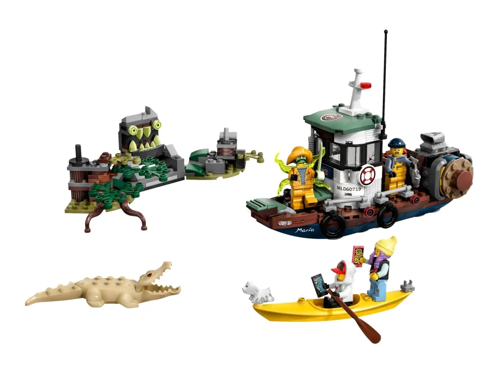 LEGO Hidden Side 70419 Nødstedt rejebåd