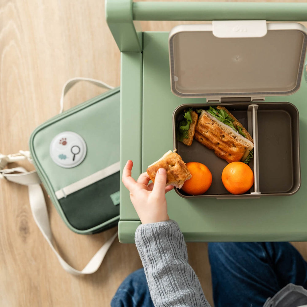 Køb DonebyDeer Green Tiny Trails Insulated Frokost Taske