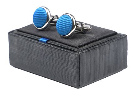 Zijde Manchetknoop Oceaan Blauw F32 91007M32A