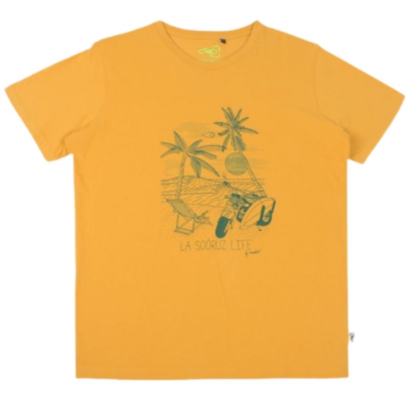 T-shirt Sooruz SS Bio Life Organic Cotton Jaune 2022 - The Corner Shop