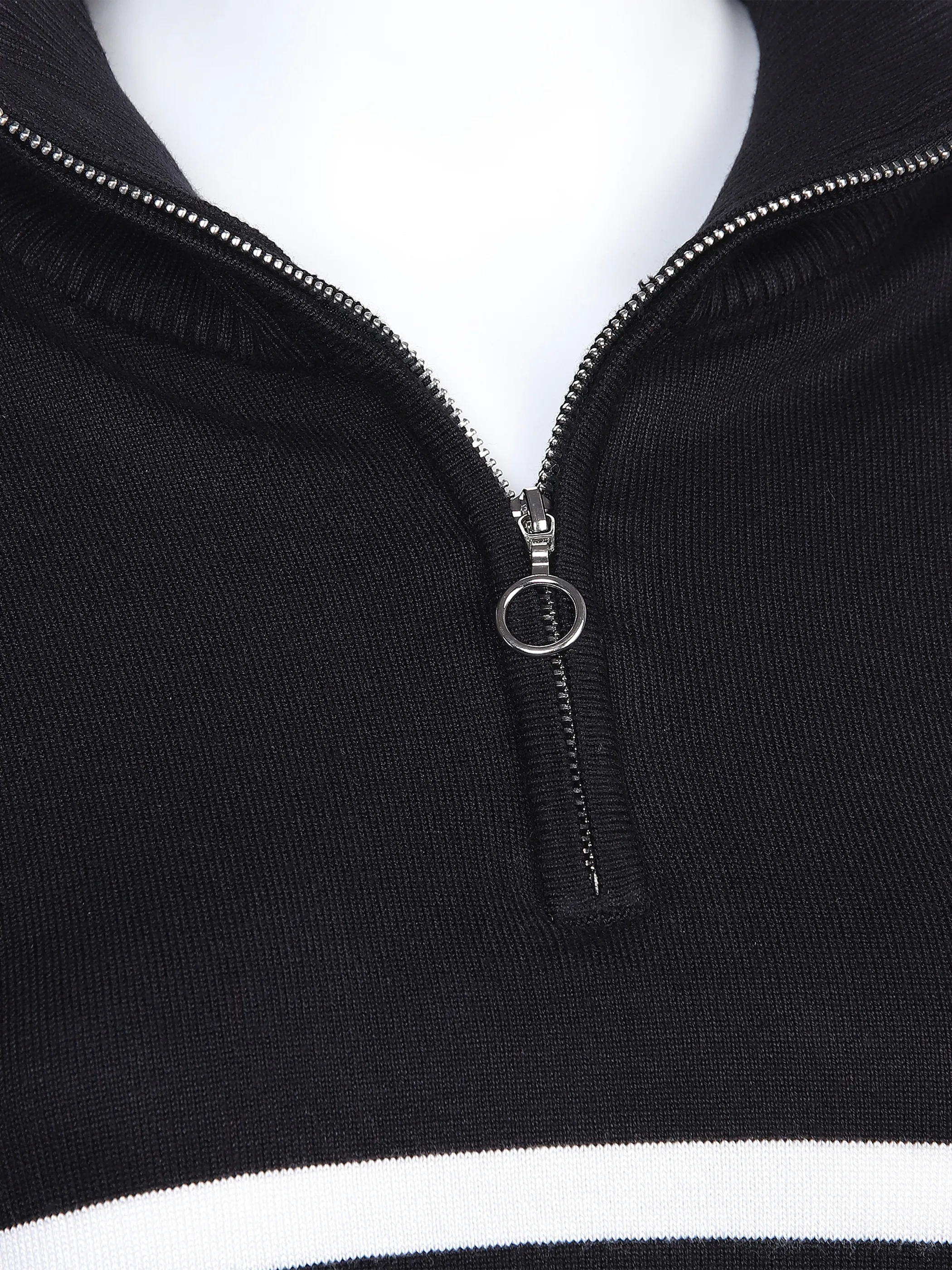 Damen Stricktroyer mit Streifen