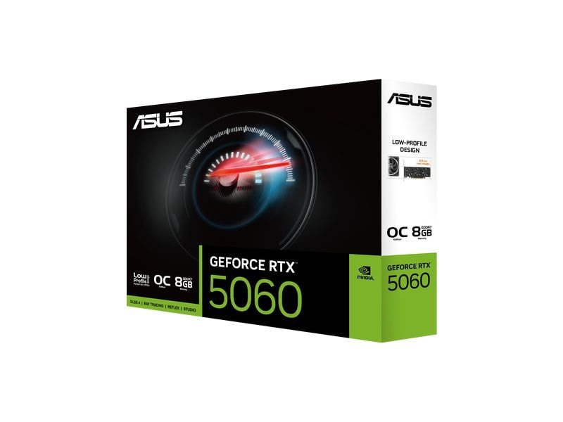 ASUS Grafikkarte RTX5060-O8G-LP-BRK ASUS RTX5060-O8G-LP-BRK NVIDIA GeForce RTX 5060 8 GB GDDR7