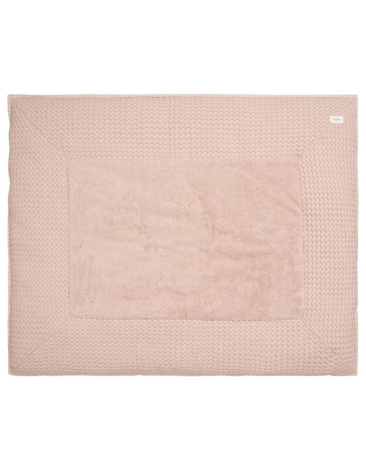 Krabbeldecke AMSTERDAM (75x95) in rosa salt/sand