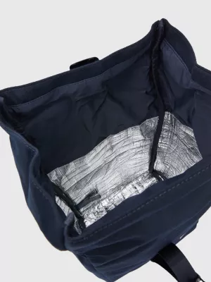 Mochila térmica listrada para lanche