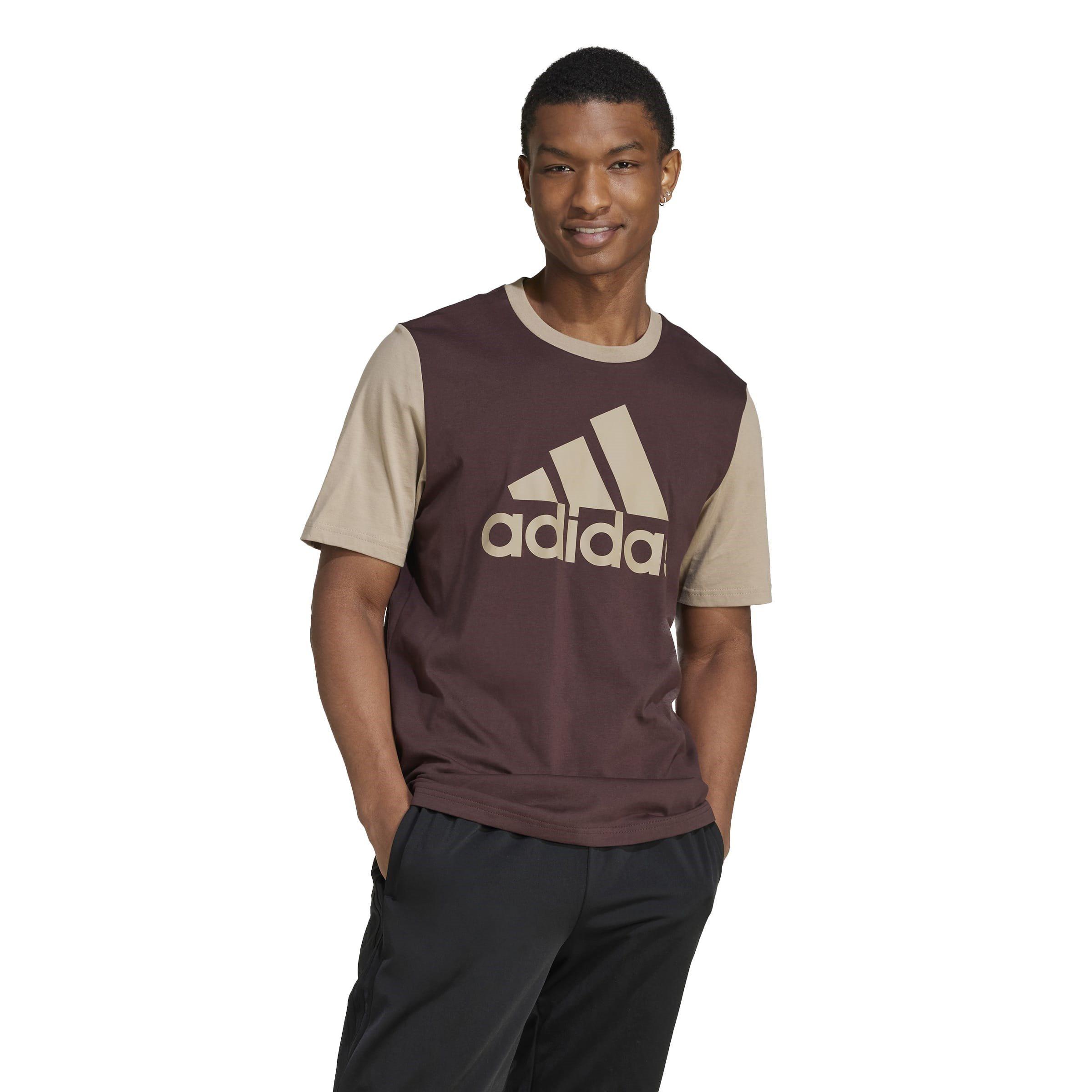 adidas Essentials Single Jersey Big Logo T Shirt Adults
