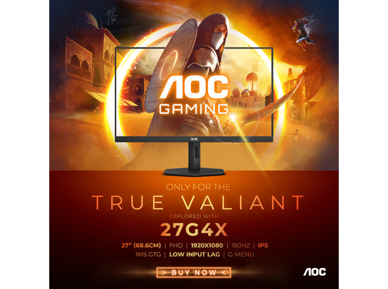 MONITOR GAMING AOC 27G4X (27\