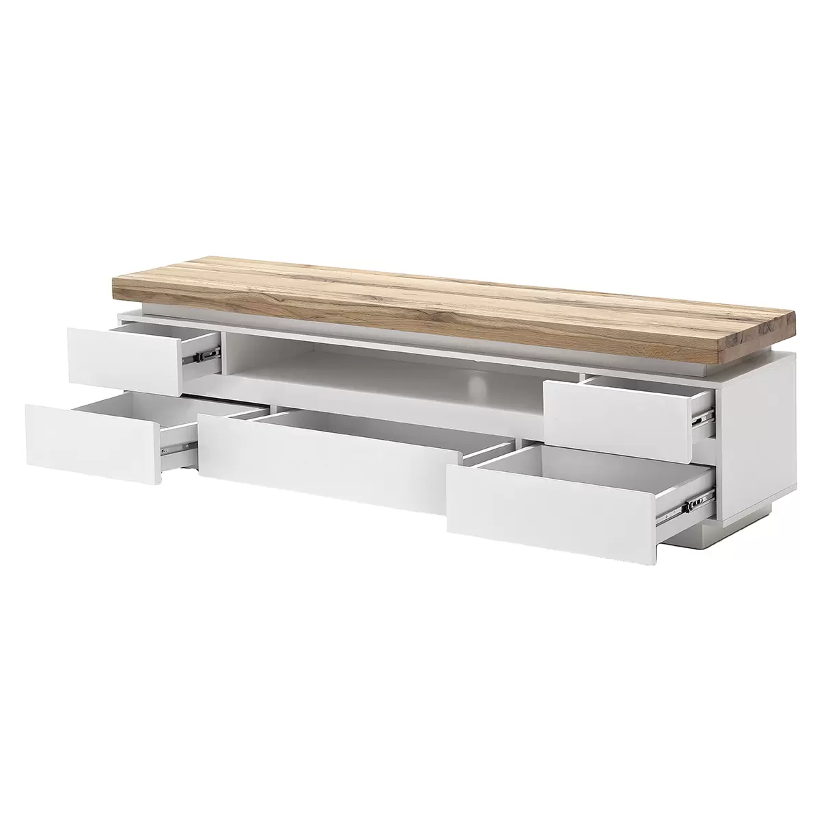 Lowboard Romina Artisan Eiche,weiss