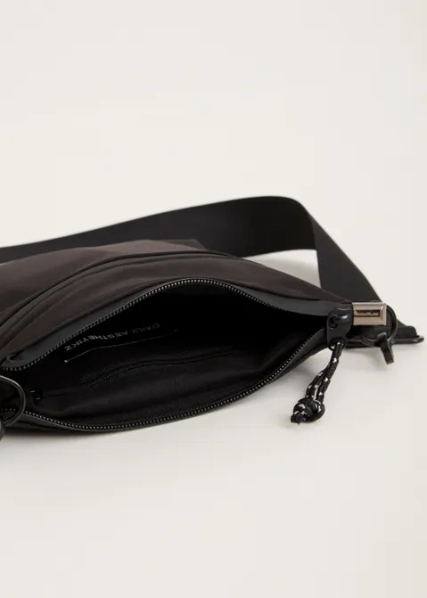 Sacoche tas zwart (ZWART)