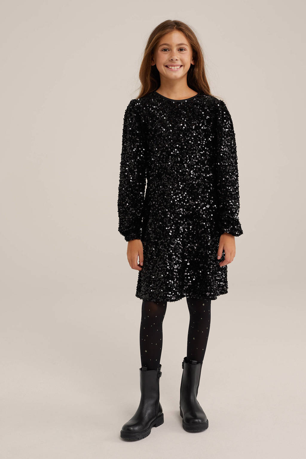 WE Fashion jurk zwart