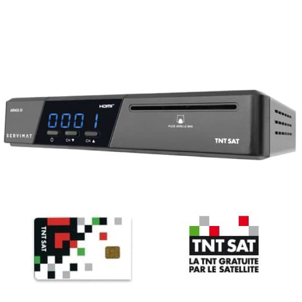 Démodulateur HD TNTSAT Servimat Armis III