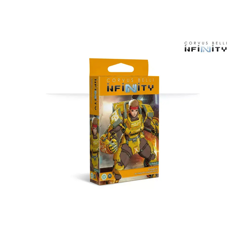Infinity - NA2 - Diggers, Armed Prospectors (Chain Rifle)
