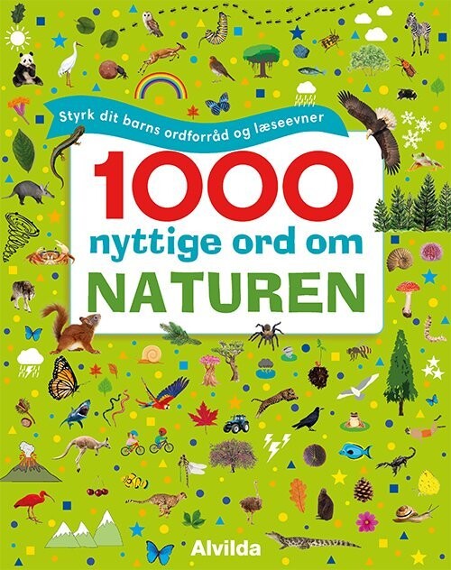 1000 Nyttige Ord Om Naturen - Styrk Dit Barns Ordforråd Og Læseevner - Bog