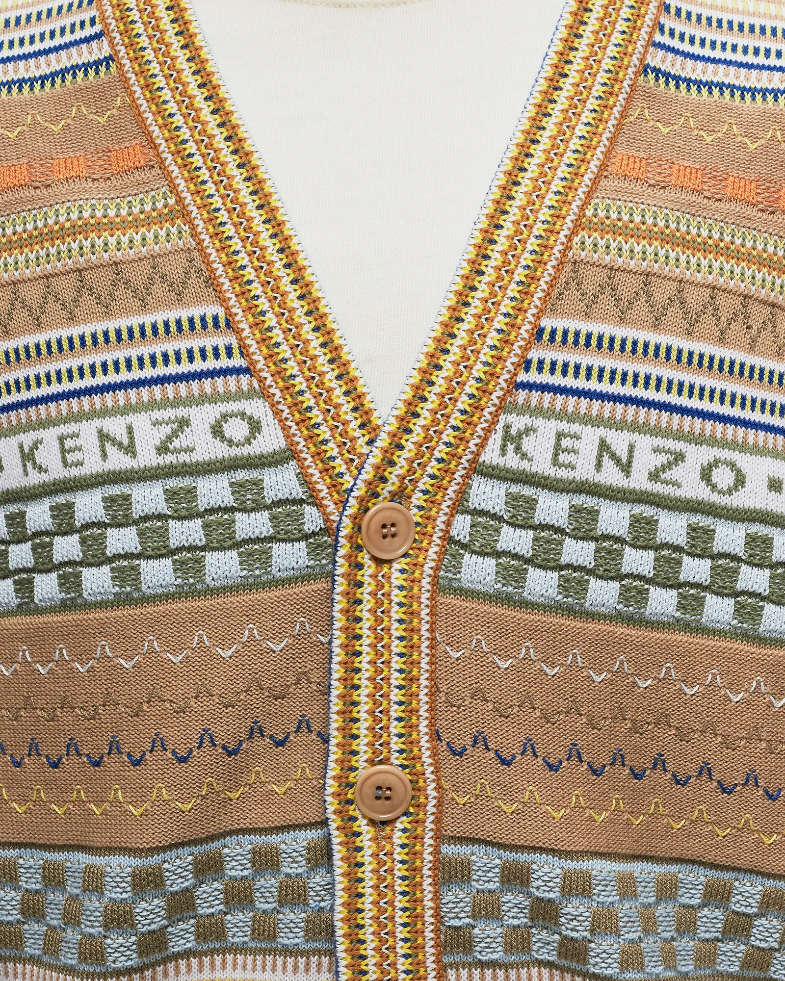 Kenzo FAIRISLE CARDIGAN