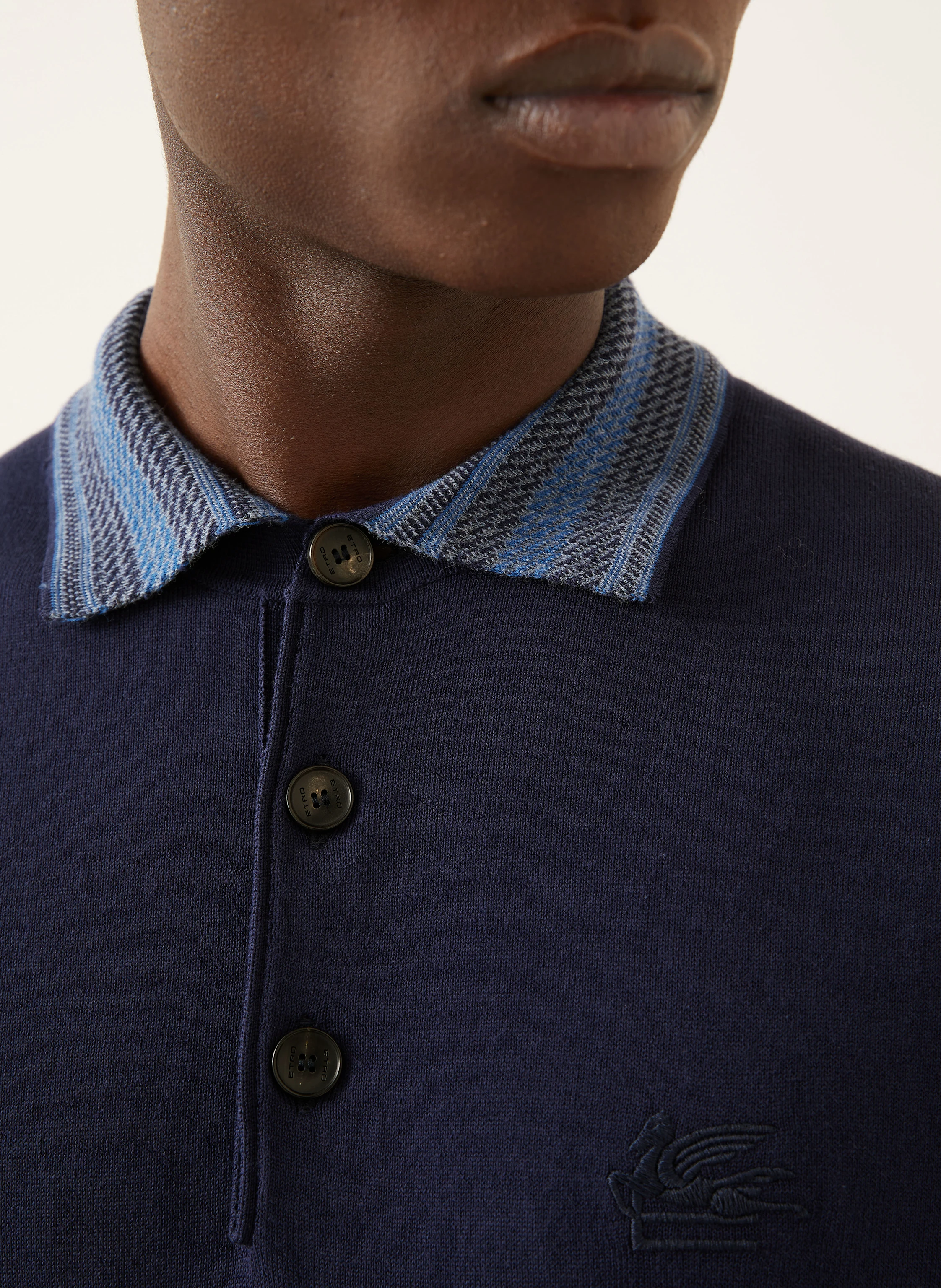 ETRO Strick-Poloshirt
