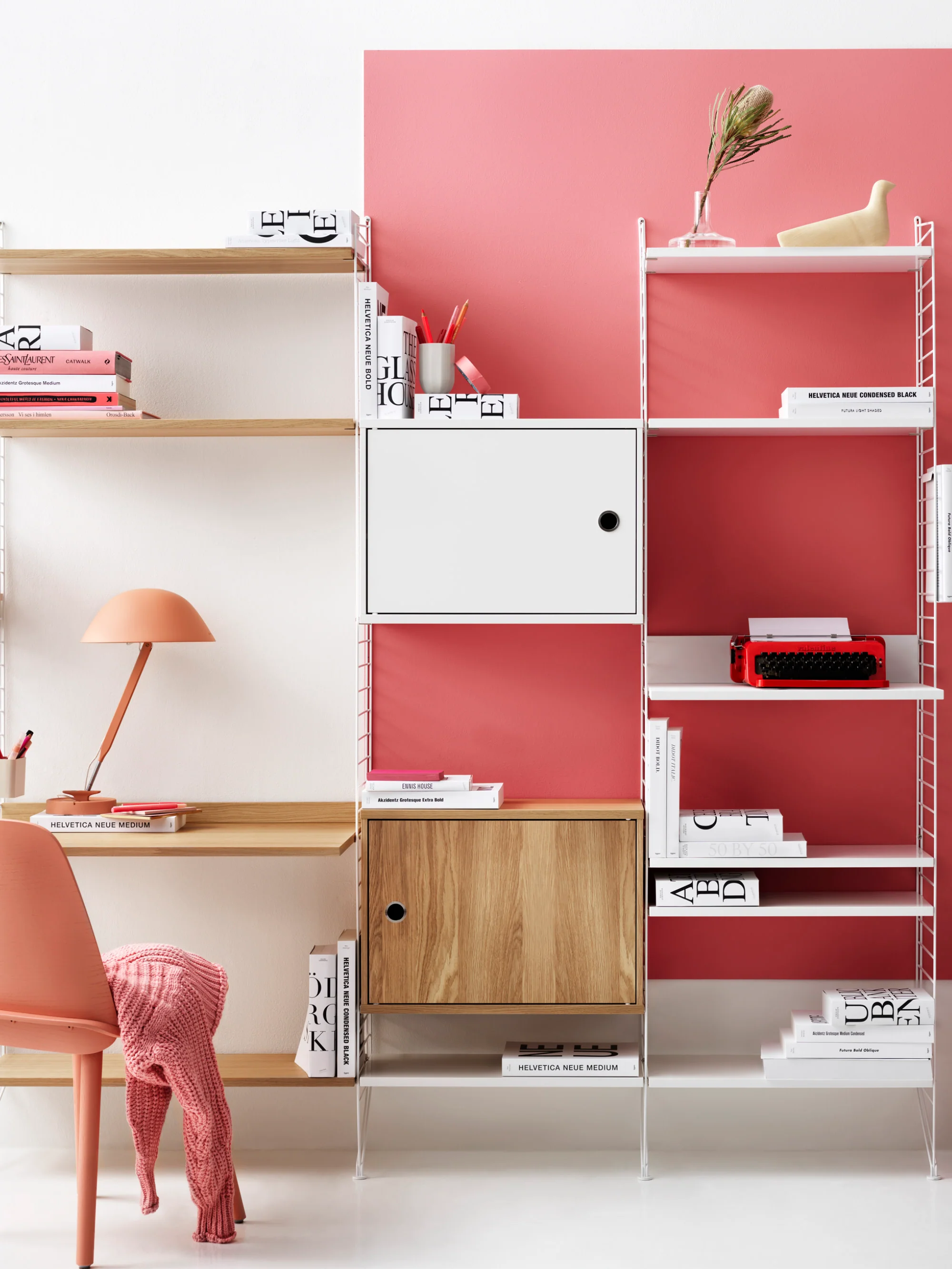 Kast String System met draaideur, B 58 x D 30 cm