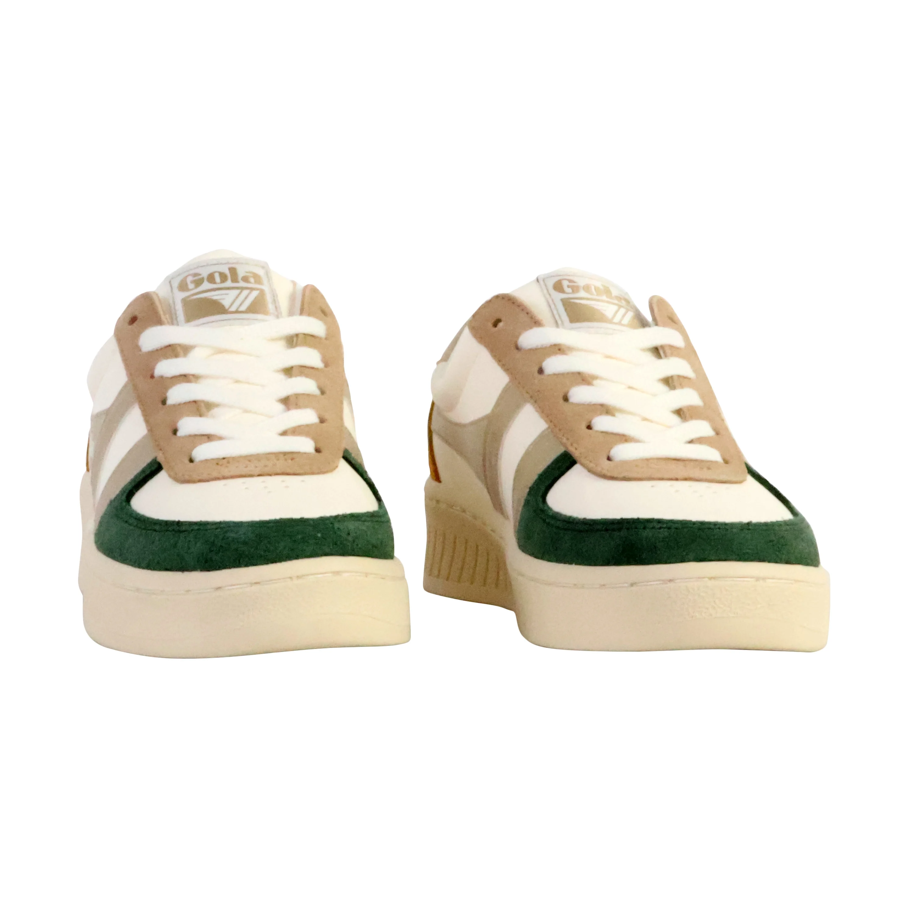 Basket cuirgrandslam quadrant | Blanc