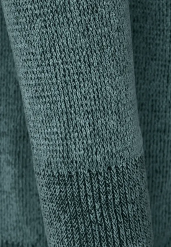 Softe Strickjacke - turquoise green