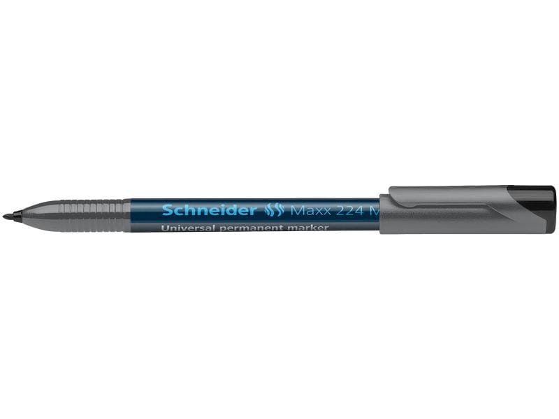 Schneider Universal-Marker Maxx 224 M permanent, Schwarz Marker permanent, 1 mm