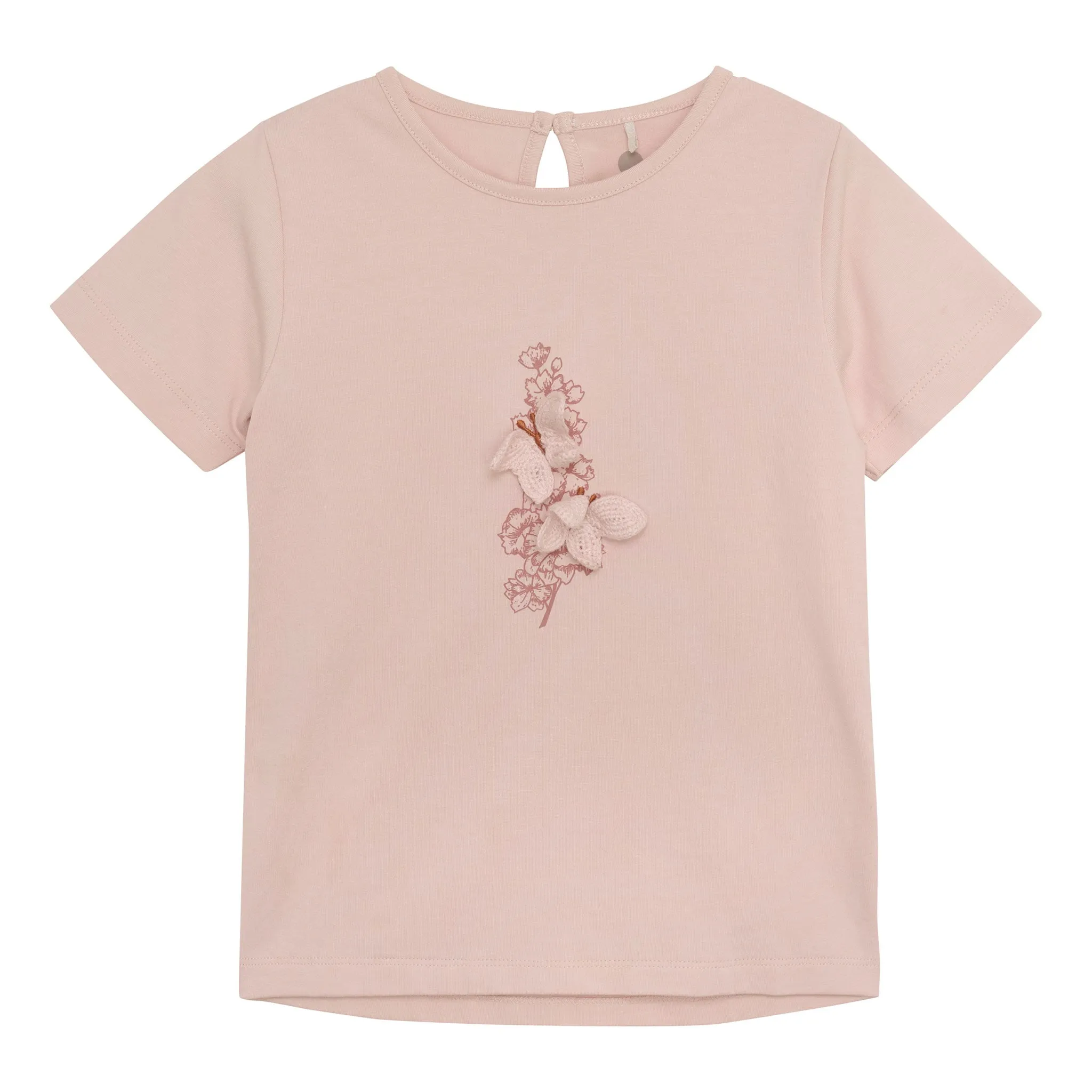 En Fant T-Shirt Fleur 3-8ans