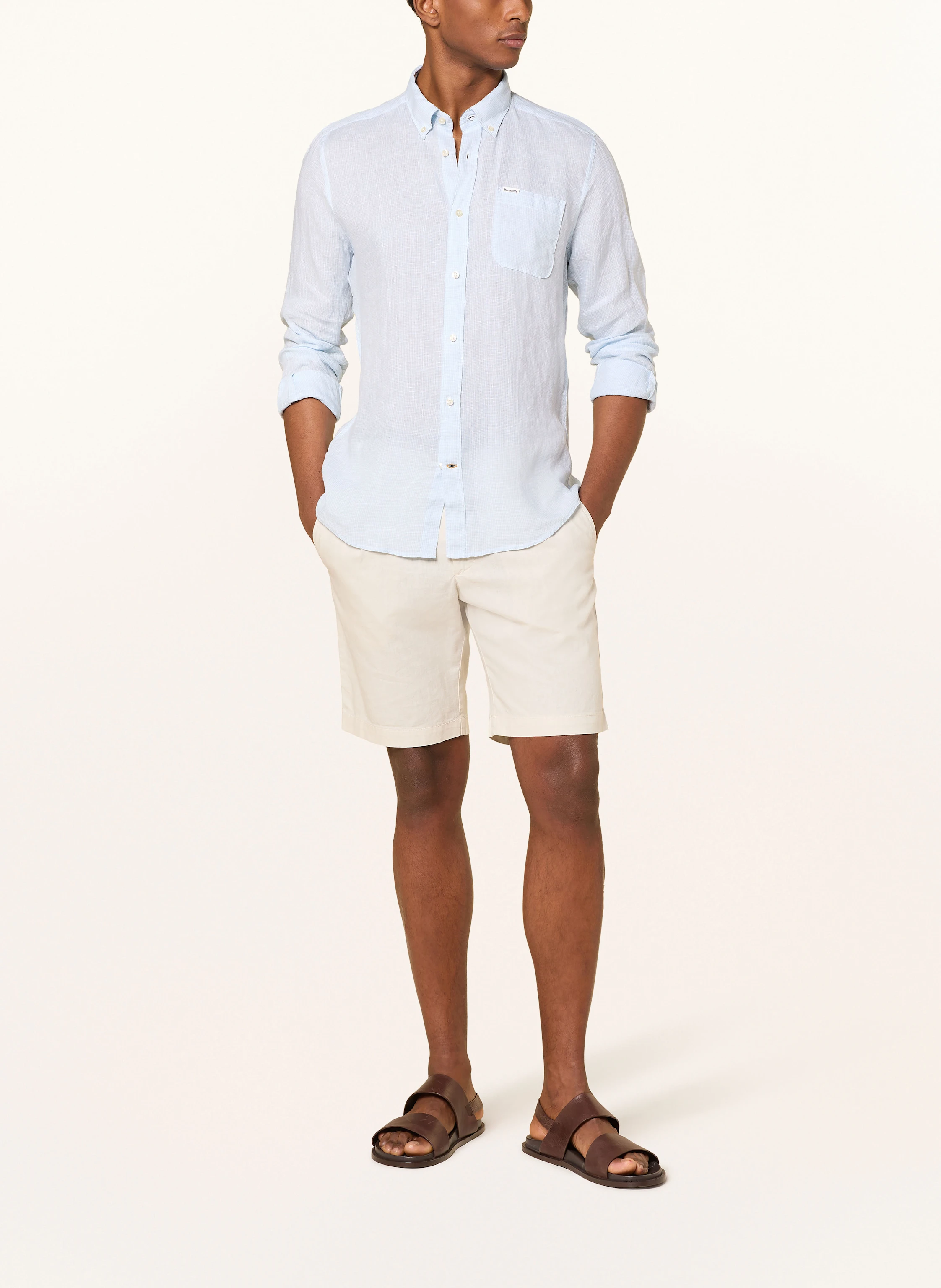 Barbour Leinenhemd LINTON Tailored Fit