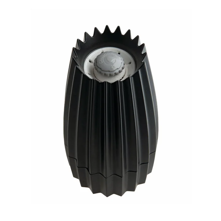 Alessi - Grind Salz-/ Pfeffer und Gewürzmühle, Gussaluminium schwarz