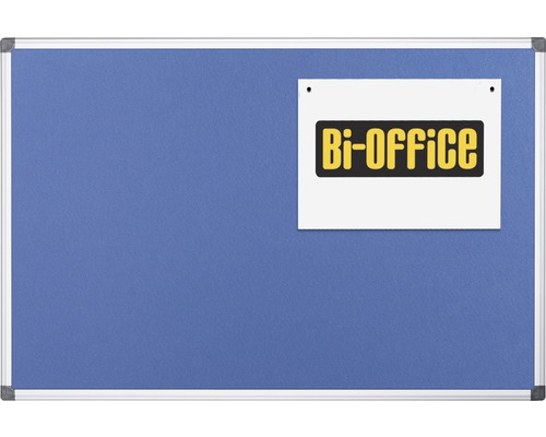 Blauw viltbord 90x60 cm