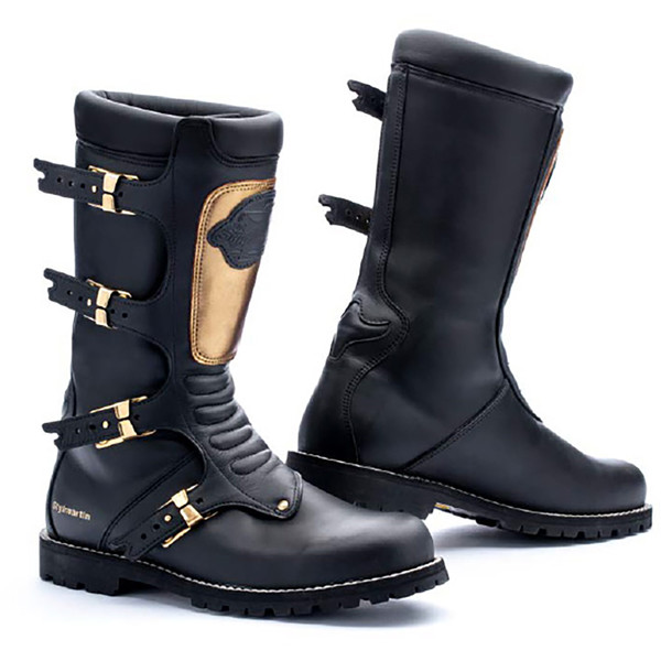 Stylmartin - Bottes Continental LTD Gold Noir / Or