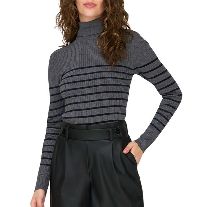 JDY Plum Roll Neck Trui Dames